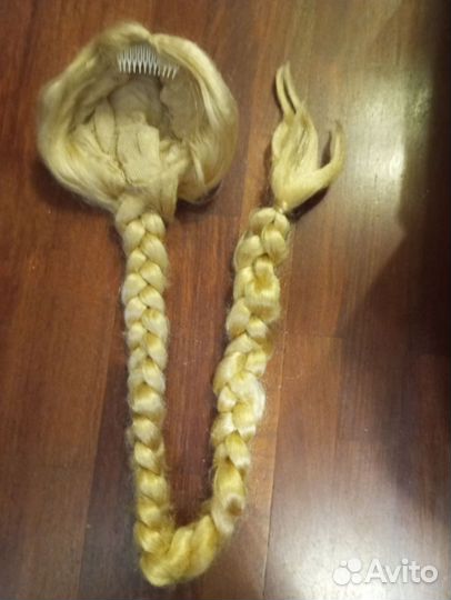 Парик снегурочки б у