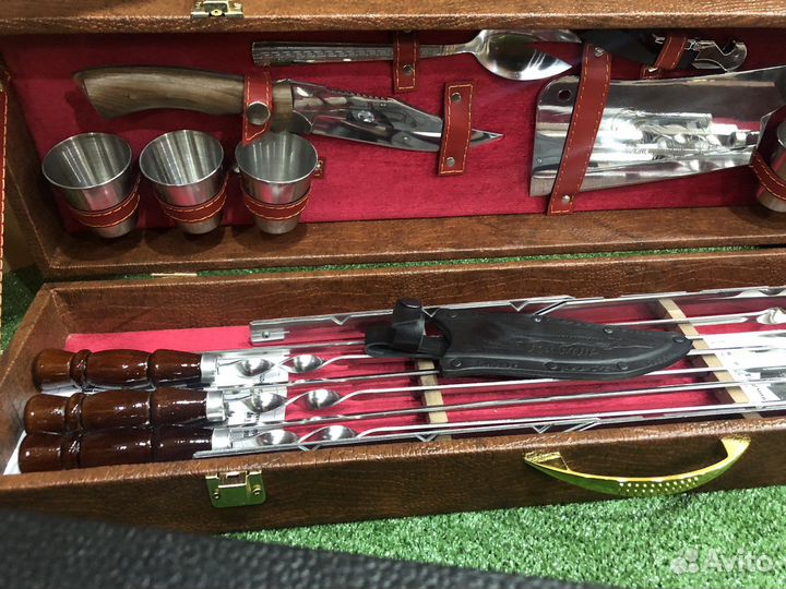 Шашлычный набор в кейсе № 10 