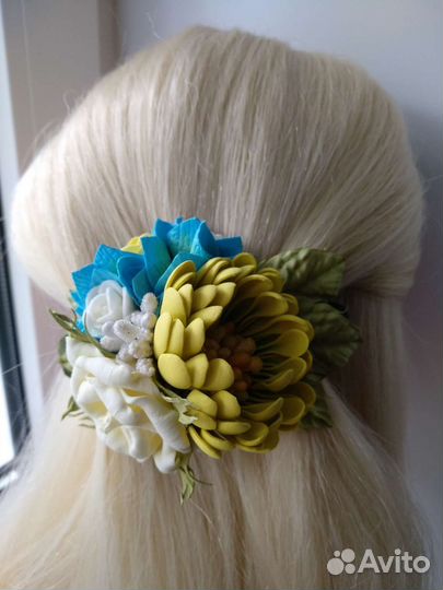 Заколка для волос автомат