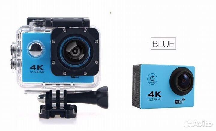 Экшн-камера H9 Interpolated 4K + 16G SD card