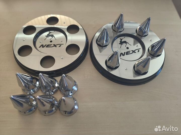 Колпаки на газель хром нержавейка + пики