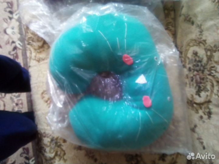 Подушка подкова большая ручная работа