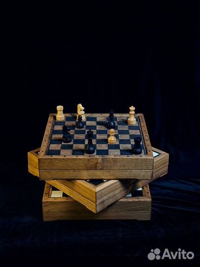 Шахматы классические деревянные Стандарт