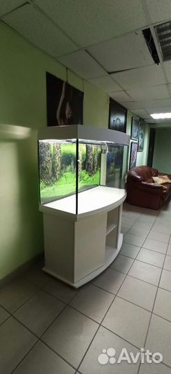 Аквариум400 свет биофильтр фон подставка