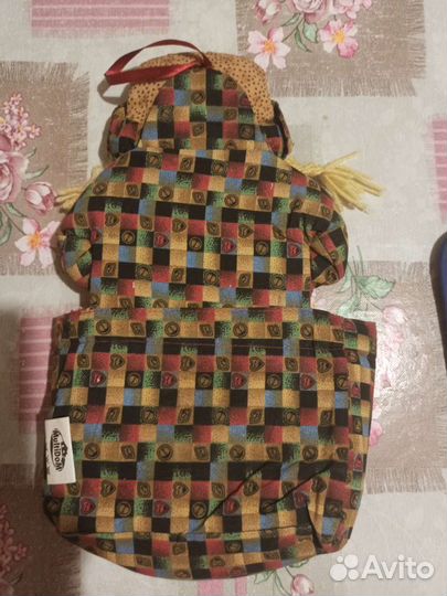 Карман для прихваток (кухонный) кукла