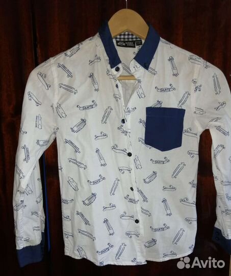 Рубашка для мальчика 134-140 р-р (7 шт.)