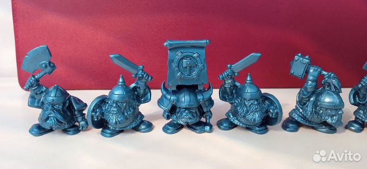 Гномы воины 28мм. Технолог. Полистирол