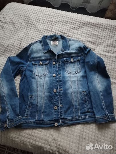 Джинсовая куртка мужская