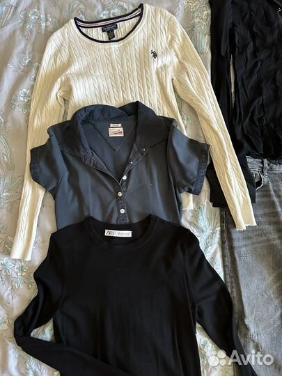 Пакет брендовой одежды на девушку xs
