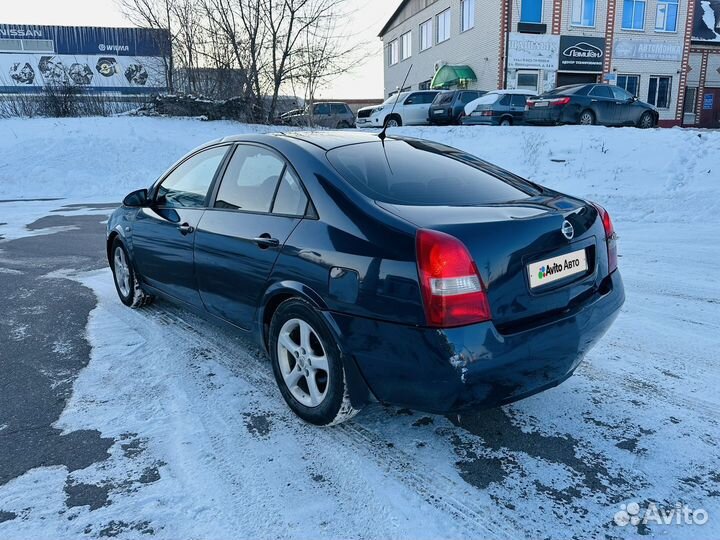 Nissan Primera 1.8 МТ, 2007, 145 000 км