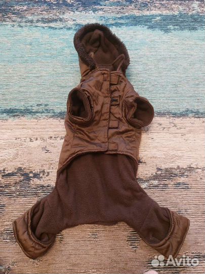 Комбинезон для маленькой собаки зима