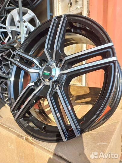 Диски R15 4x100 Megami 1 BKF