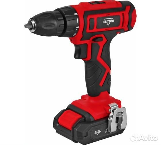 Дрель акк elitech(дм) да 162сл (Е2201.016.01)