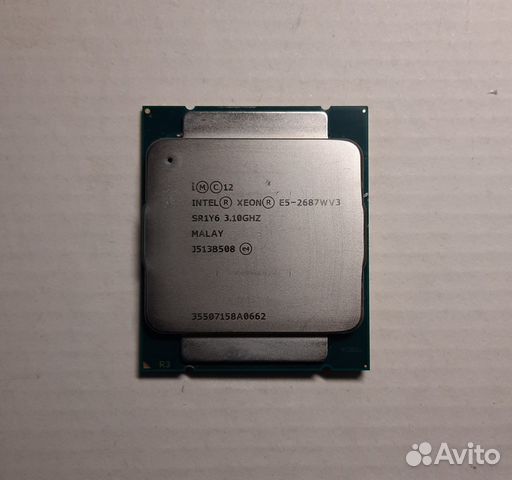 Intel Xeon E5-2687Wv3 3.1GHz LGA2011-3 SR1Y6 10Я