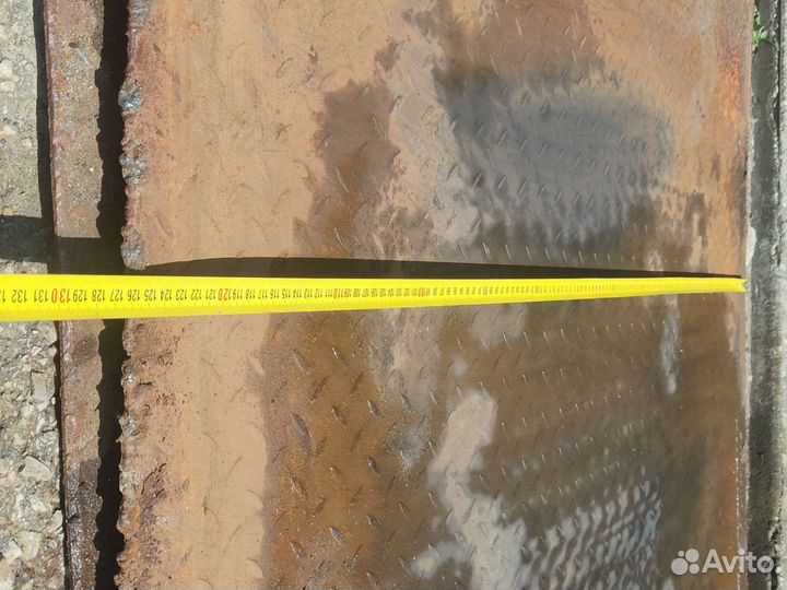 Лист металлический рефленый четверка бу