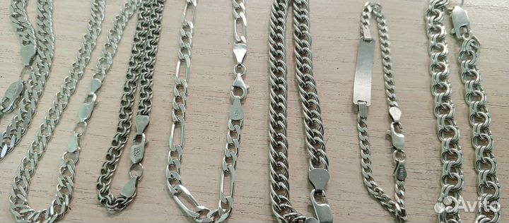 Браслеты серебро