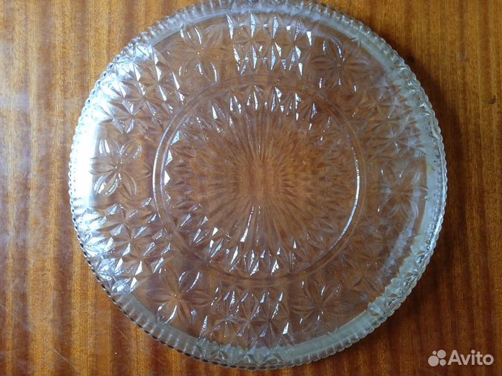 Тарелка стеклянная нсз 60К, Д 24,6мм