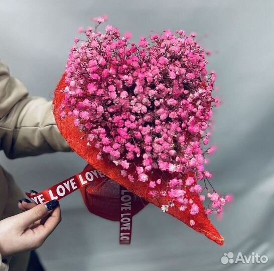 Букет Цветы Гипсофилы