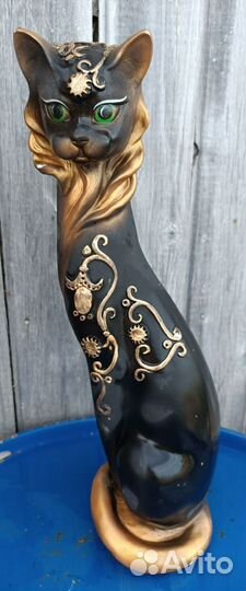 Статуэтка кошки, высота 48 см