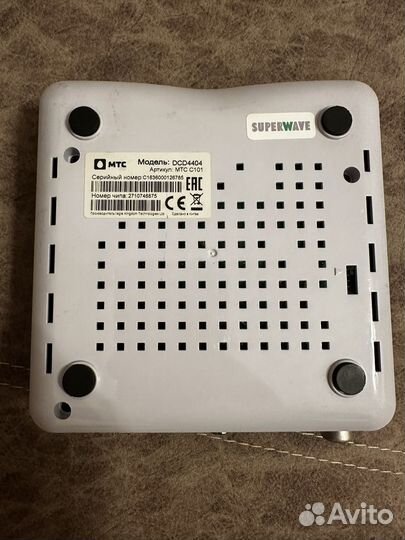 TV приставка МТС DSD4404