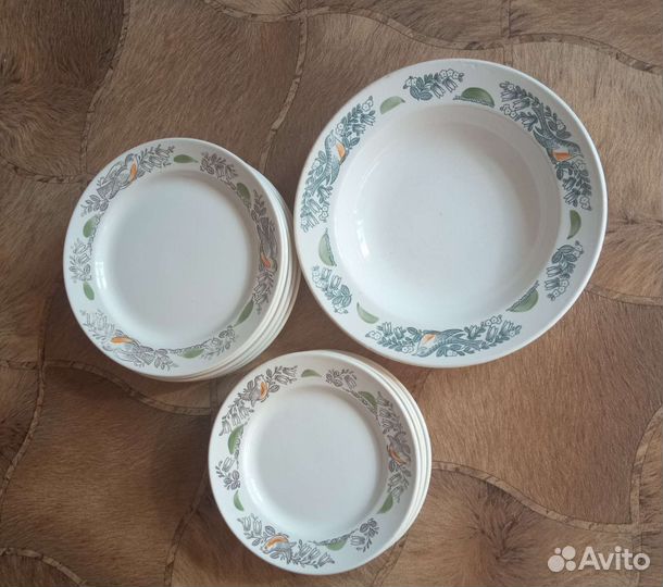 Тарелки разные СССР