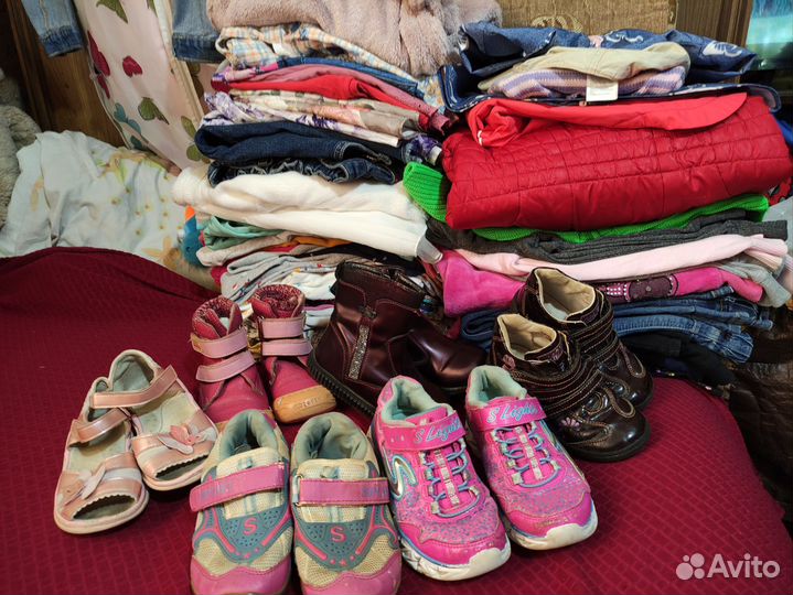 Одежда для девочки пакетом 92 98 104