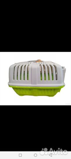 Переноска для кошек пластиковая