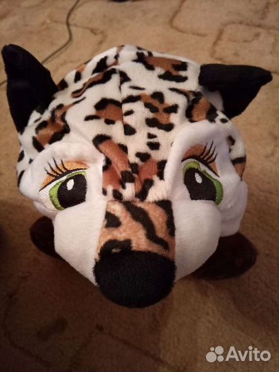 Маска шапка леопард