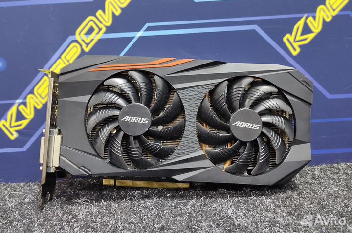 Видеокарта Gigabyte Radeon RX 570 aorus 4GB DDR5