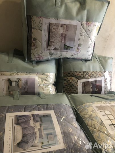 Постельное белье с одеялом семейное