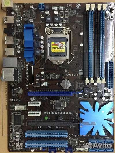 Материнская плата lga1156