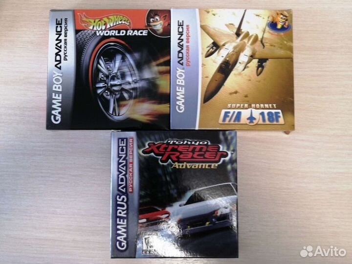 Картриджи GBA