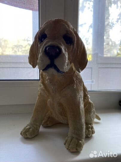 Фигурка садовая собаки