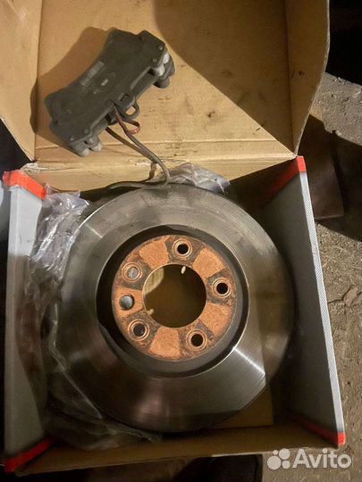 Тормозные диски+колодки brembo для Ауди Q7 4L