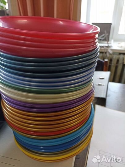 Тарелка пластиковая