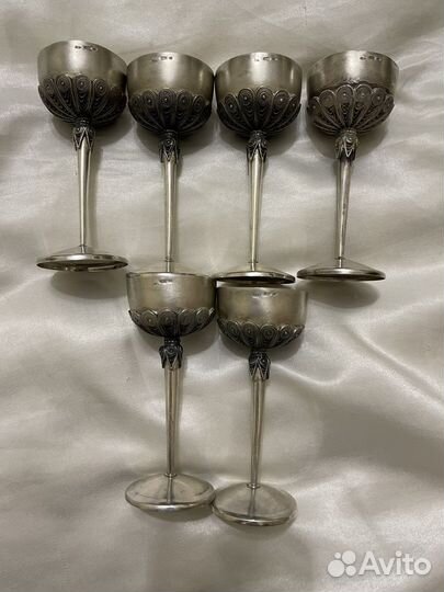 Серебренные рюмки СССР