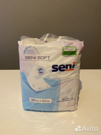 Пеленки seni soft 90х60