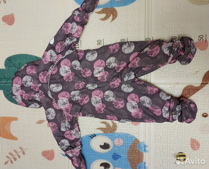 Демисезонный комбинезон 62 68 crockid