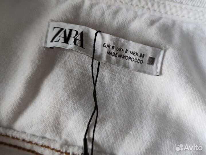 Джинсовая жилетка Zara