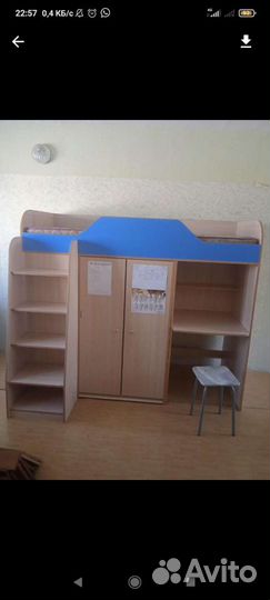 Кровать чердак