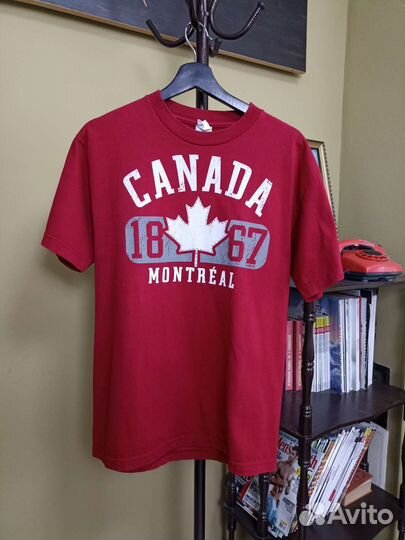 Винтажная футболка Canada Montreal