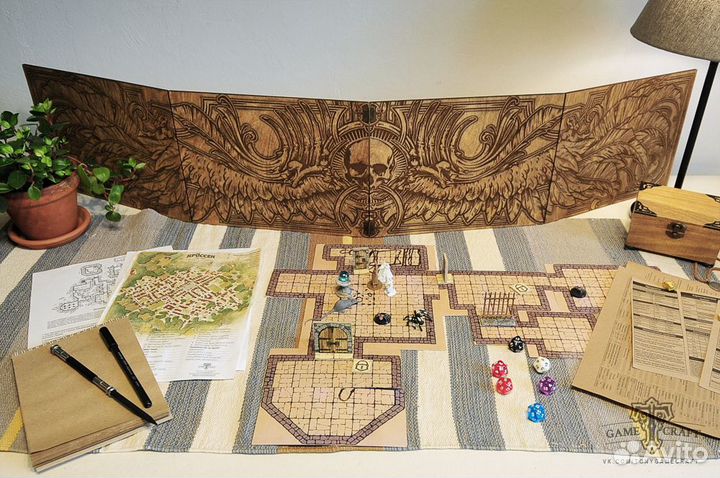 Ширма мастера нри RPG Dungeons&dragons
