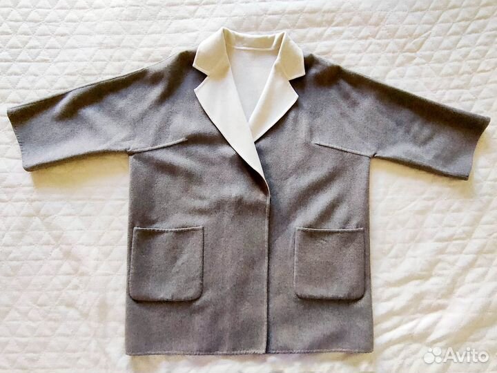 Пальто демисезонное, шерсть, 54-56 р