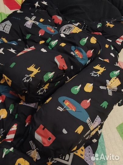 Зимний конверт в коляску LeoKid + варежки