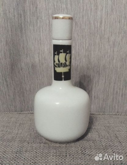 Штоф, графин Адмиралтейский кораблик лфз СССР