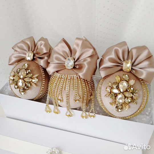 Набор новогодних ёлочных игрушек шаров