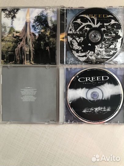 Фирменный диск группы Creed 