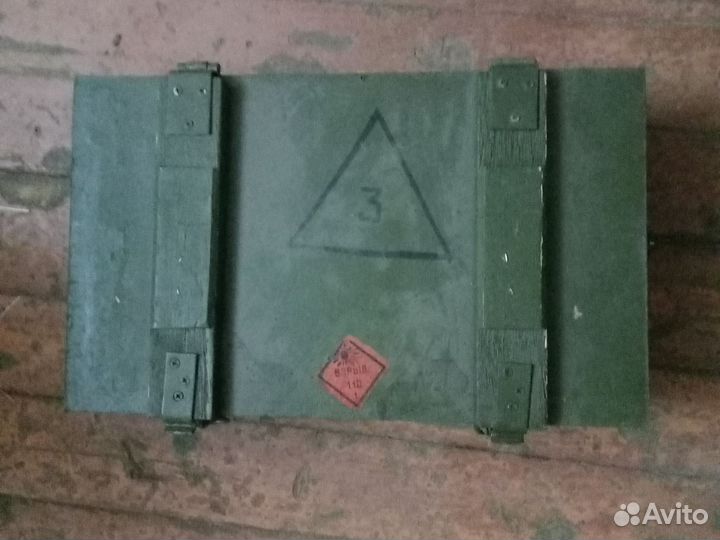 Ящик военный зеленый