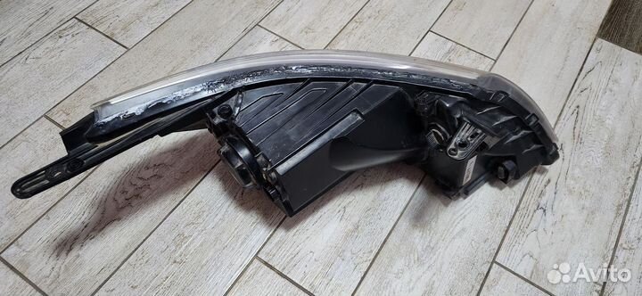 Левая фара на kia rio 3