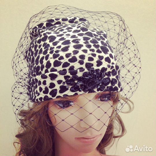 Шляпа с вуалью